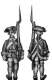  1756-63 Saxon Musketeer, march-attack 