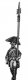  Russian Musketeer NCO, coat with lapels and collar, halberd, mar 
