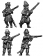  Ural Cossacks, dismounted, skirmishing 